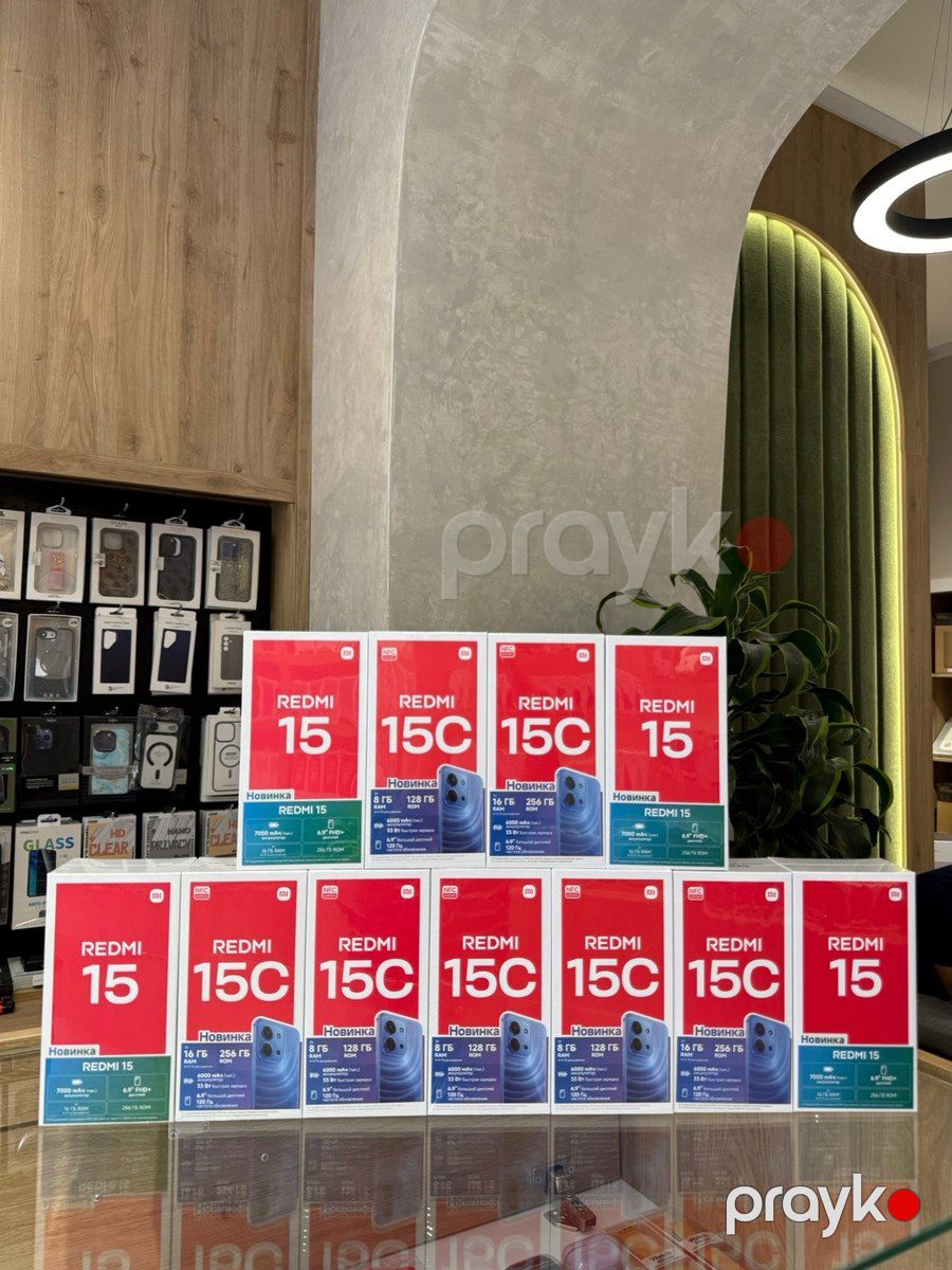 Xiaomi Redmi 15 Titan Gray 256GB/8GB — Smartfonlar, Bakı (2)