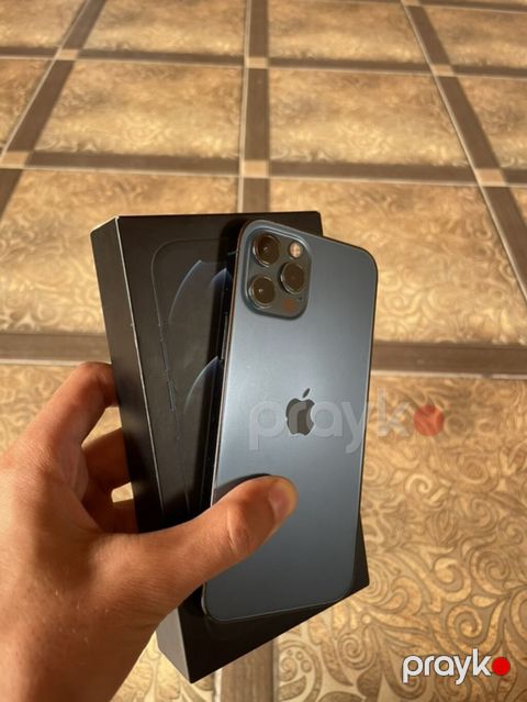 IPhone 12 Pro, 128 GB, Pacific Blue, Simsiz şarj — Bakı