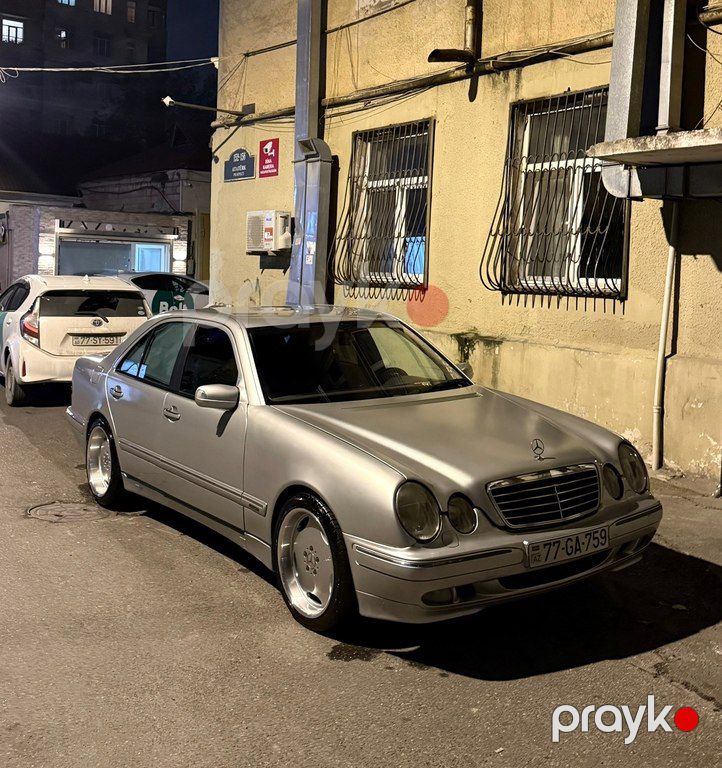 Mercedes E 240, 2.4 L, 2001 il, 275 000 km — Avtomobillər, Bakı (4)