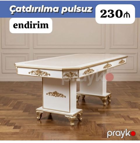 Dördbucaq masa, Açılmayan — Bakı