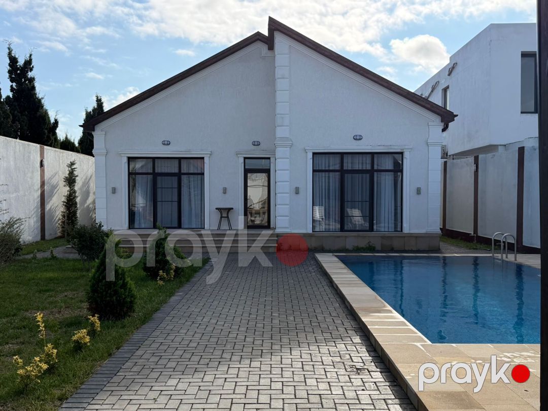 İcarəyə verilir 4 otaqlı həyət evi/bağ evi 200 m² — Ev, villa, Bakı (2)