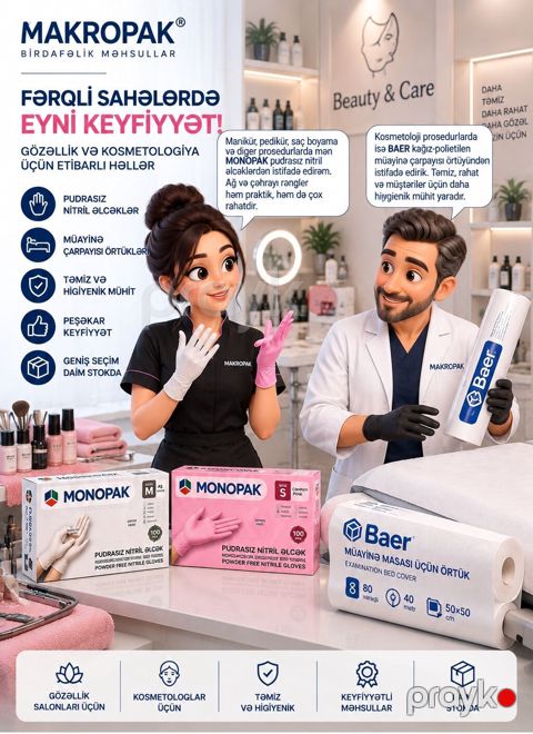 Fərqli sahələrdə işləsəniz də, keyfiyyətli seçim dəyişmir Gözəllik — Masazır