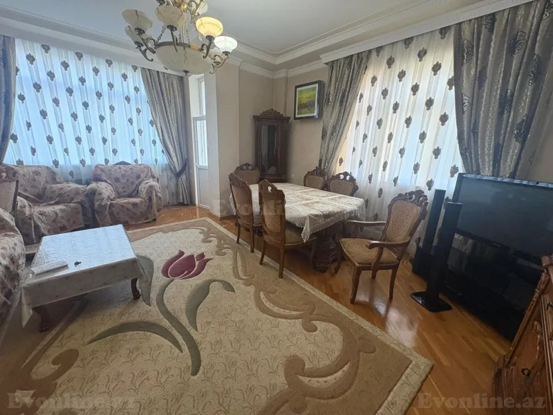 Kirayə verilir 3 otaqlı Mənzil Yeni tikili 120 m² Bakı, Nərimanov r., Nəriman Nərimanov m — Mənzil, Bakı (5)