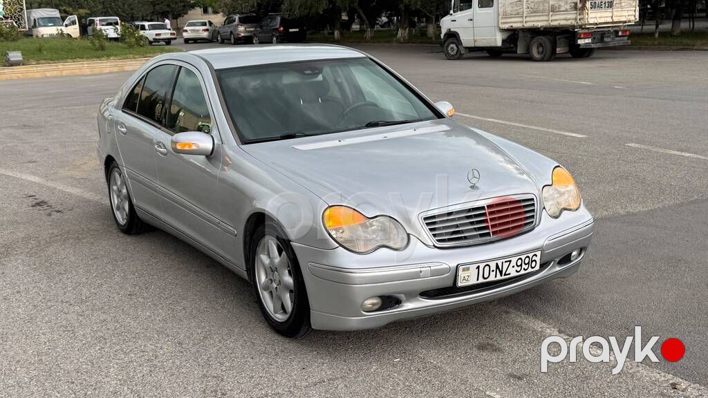 Mercedes C 200, 2.0 L, 2001 il, 295 321 km — Avtomobillər, Sumqayıt (4)