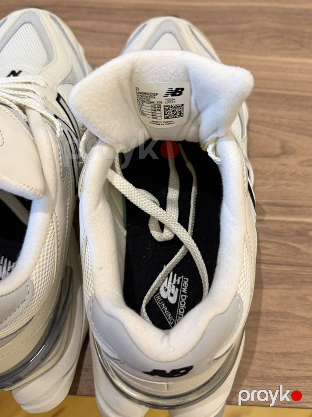 New Balance 9060 – krem rəngli unisex idman ayaqqabısı, Avropadan — Krossovkalar, Gəncə (6)