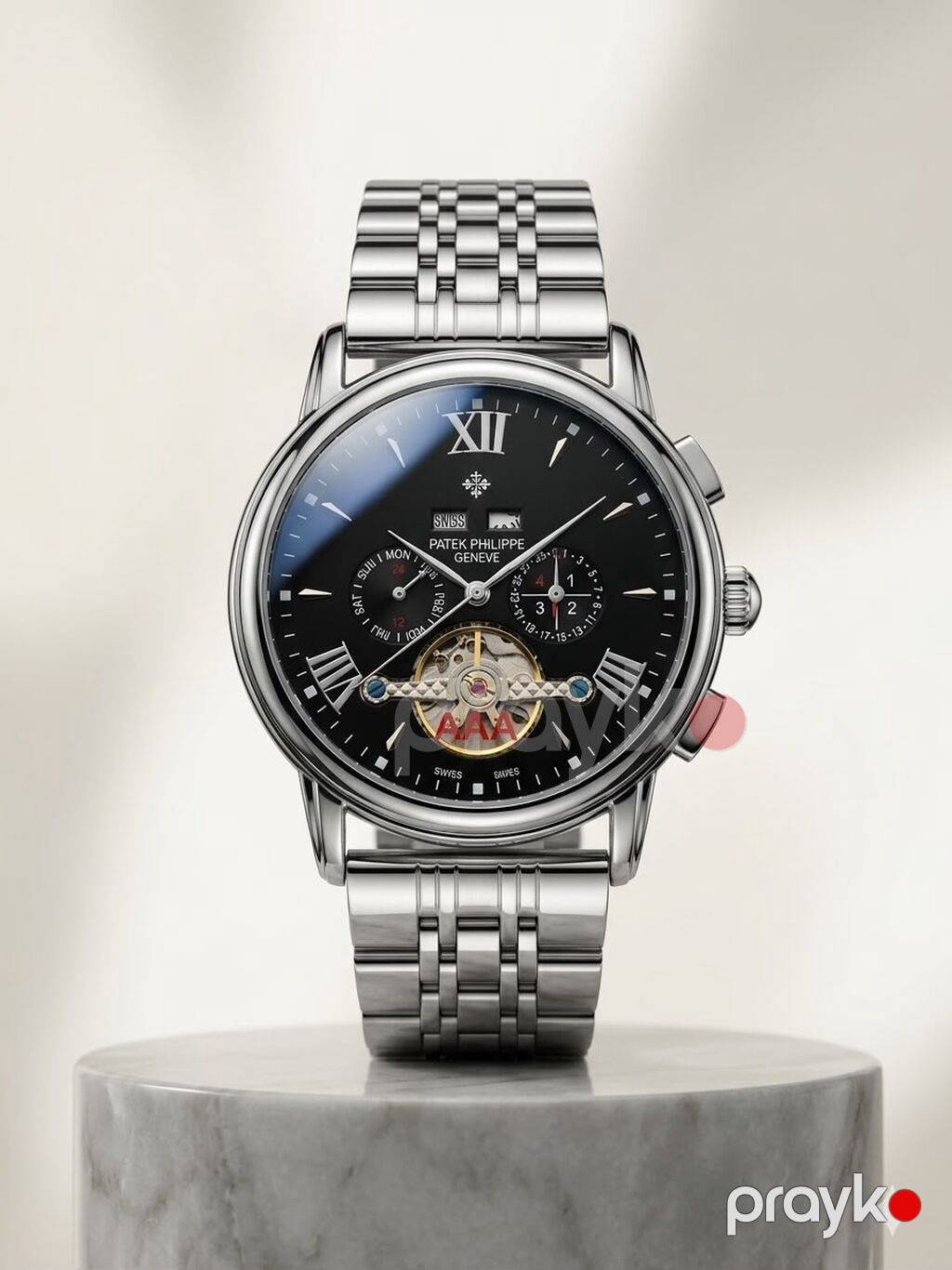 Patek Philippe Geneve kişi qol saatı – Swiss Made Xüsusiyyətlər — Qol saatları, Mehdiabad (5)