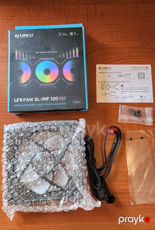 Lian-Li Uni Fan SL-Inf 120 RGB — Kompüterlər və noutbuklar, Bakı (2)