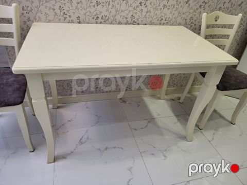 Mətbəx/qonaq otağı üçün masa-stul dəsti - Tərkib: 1 ədəd düzbucaqlı — Bakı