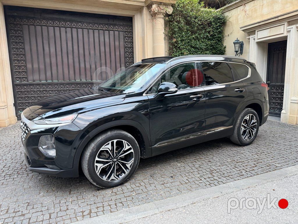 Hyundai Santa Fe, 2.0 L, 2019 il, 92 700 km — Avtomobillər, Bakı (5)