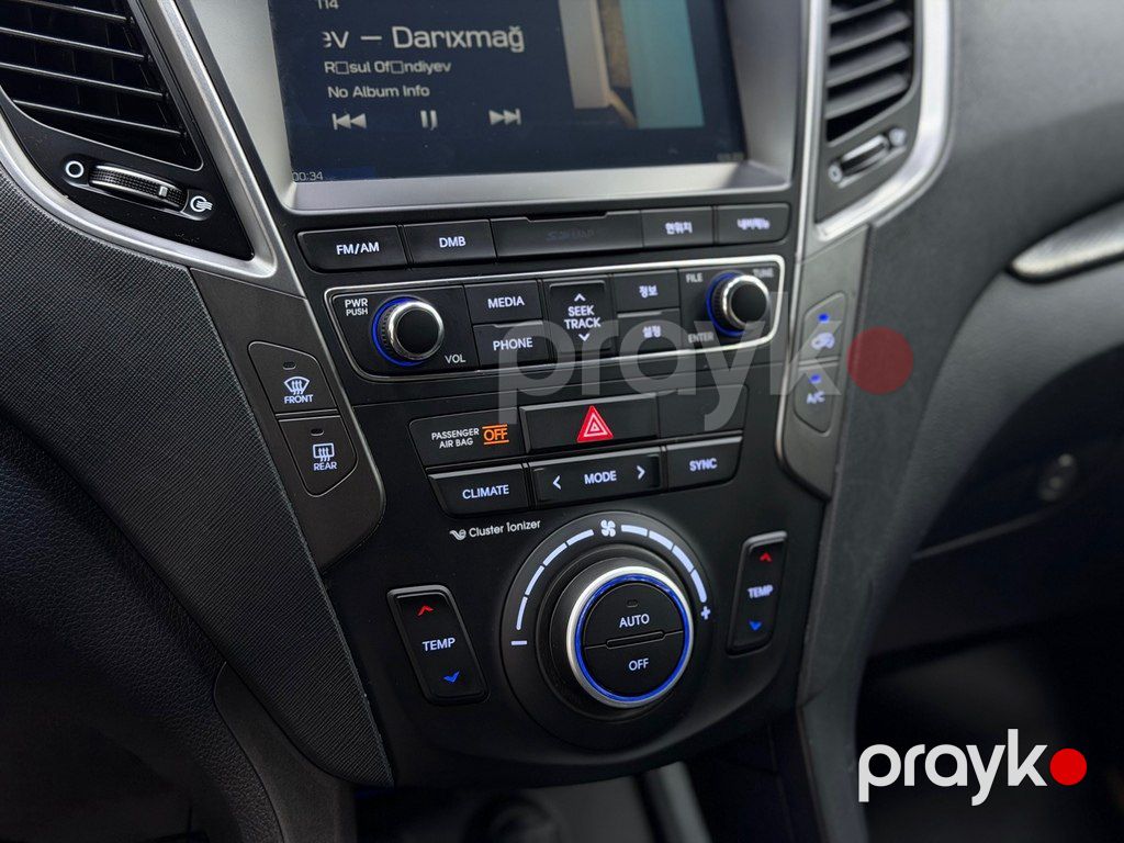 Hyundai Santa Fe, 2.0 L, 2016 il, 192 000 km — Avtomobillər, Bakı (12)