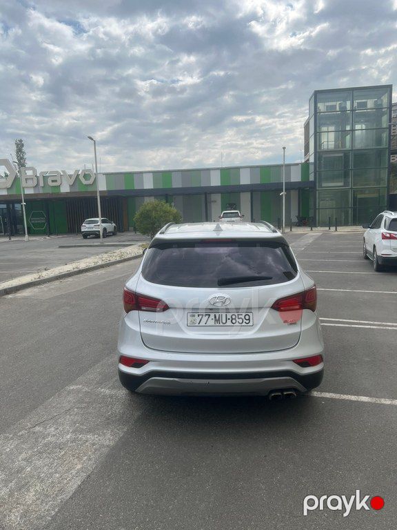 Hyundai Santa Fe, 2.0 L, 2016 il, 248 000 km — Avtomobillər, Bakı (5)