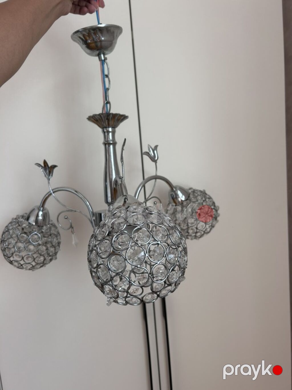 Çılçıraq, 3 lampa, Metal — Tavan is?qlar? v? cilc?raqlar, Digah (2)