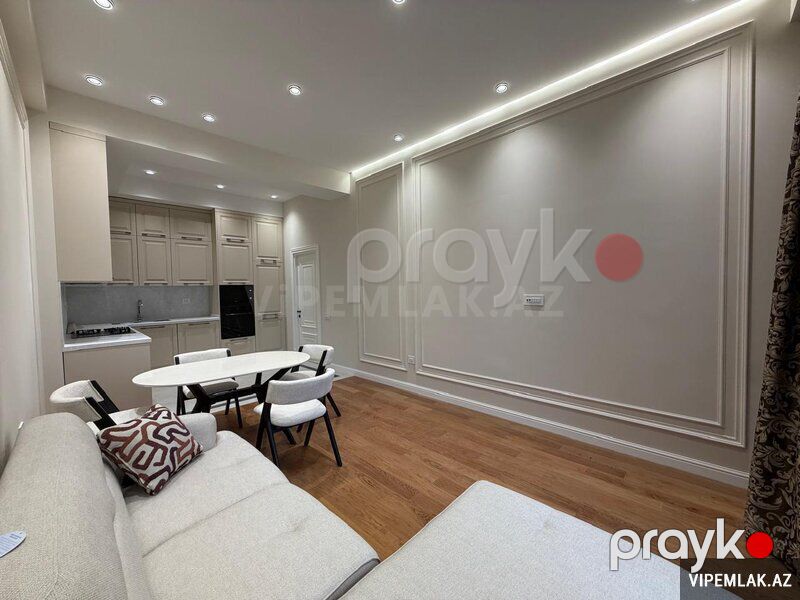 Nəsimi rayonunda 3 otaqlı Yeni tikili Kirayə verilir, 100 m² — Mənzil, Bakı (2)