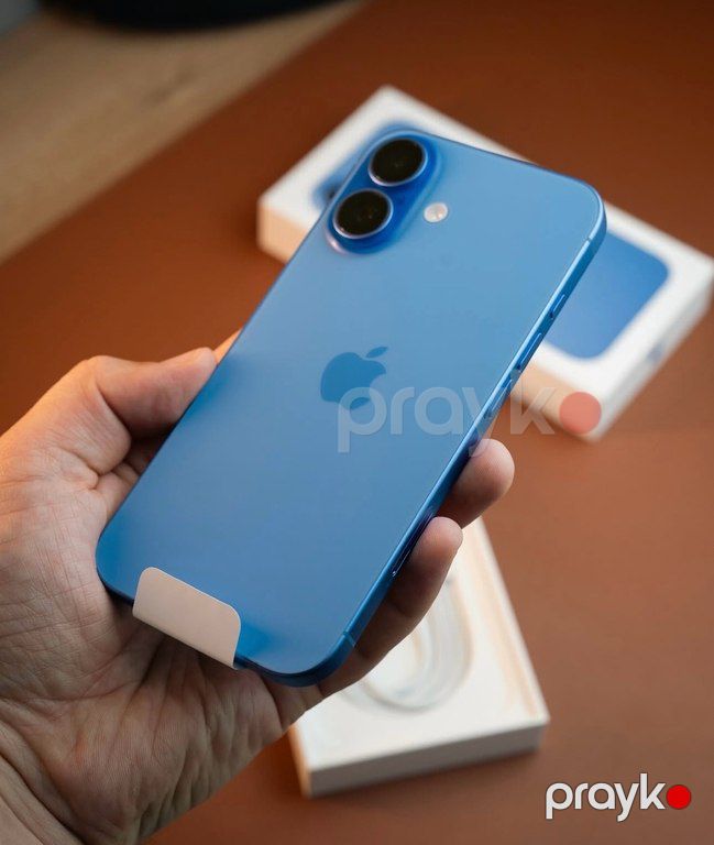 Apple iPhone 16 Ultramarine 256GB/8GB — Smartfonlar, Bakı (3)