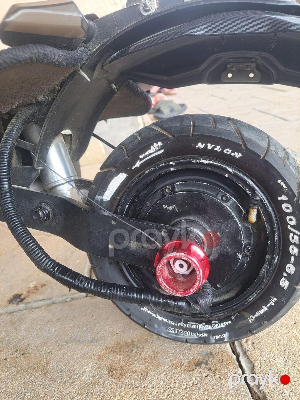 Elektrik skuter – tekerleri teze batareykalar ela veziyetde. suret 105 — Skuterlər, Şirvan (2)