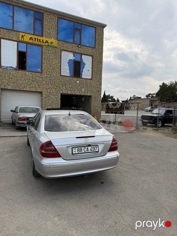 Mercedes E 270, 2.7 L, 2004 il, 440 000 km — Avtomobillər, Bakı (3)