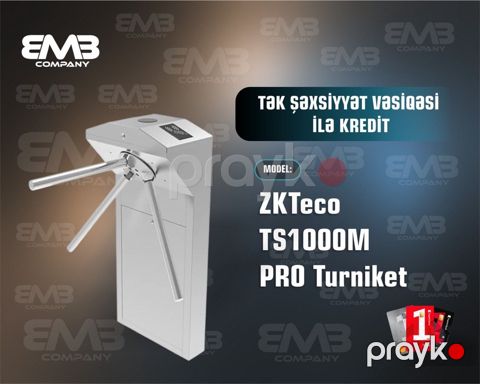 Turniket "ZKTeco TS1000M Pro" — Bakı