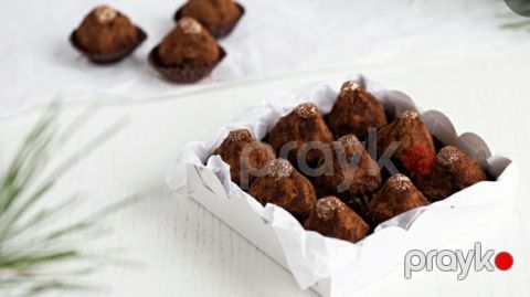 Трюфели ореховые с кремом сливочным — Bakı