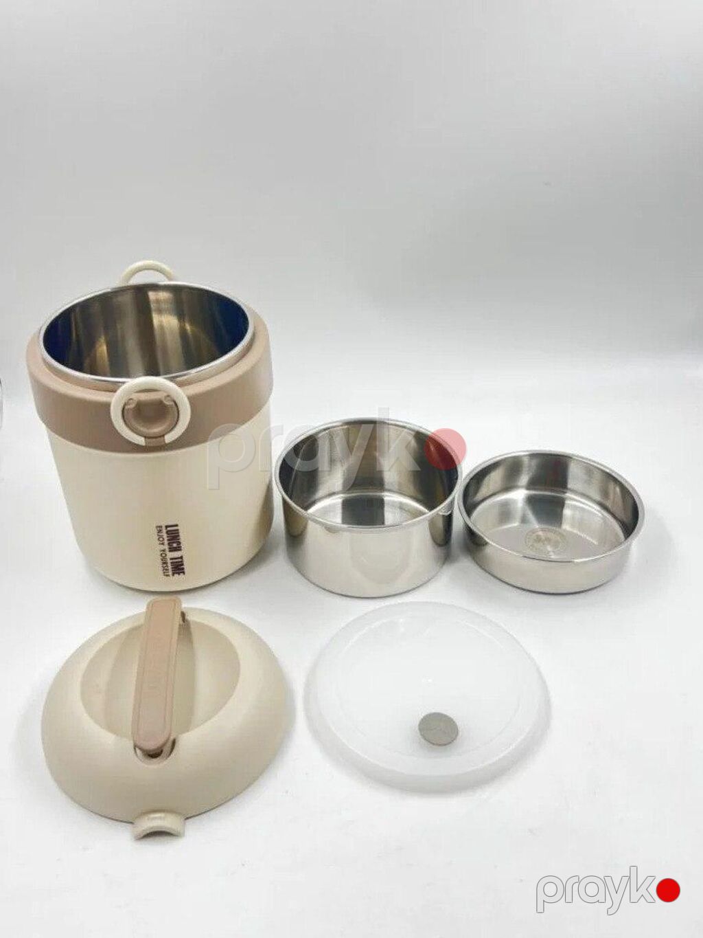 Yemək qabı 3 mərtəbə 1600ml yumru Yemək Qabı 3 Mərtəbə 1600ml Yumru — Məhsulların saxlanması, Bakı (3)