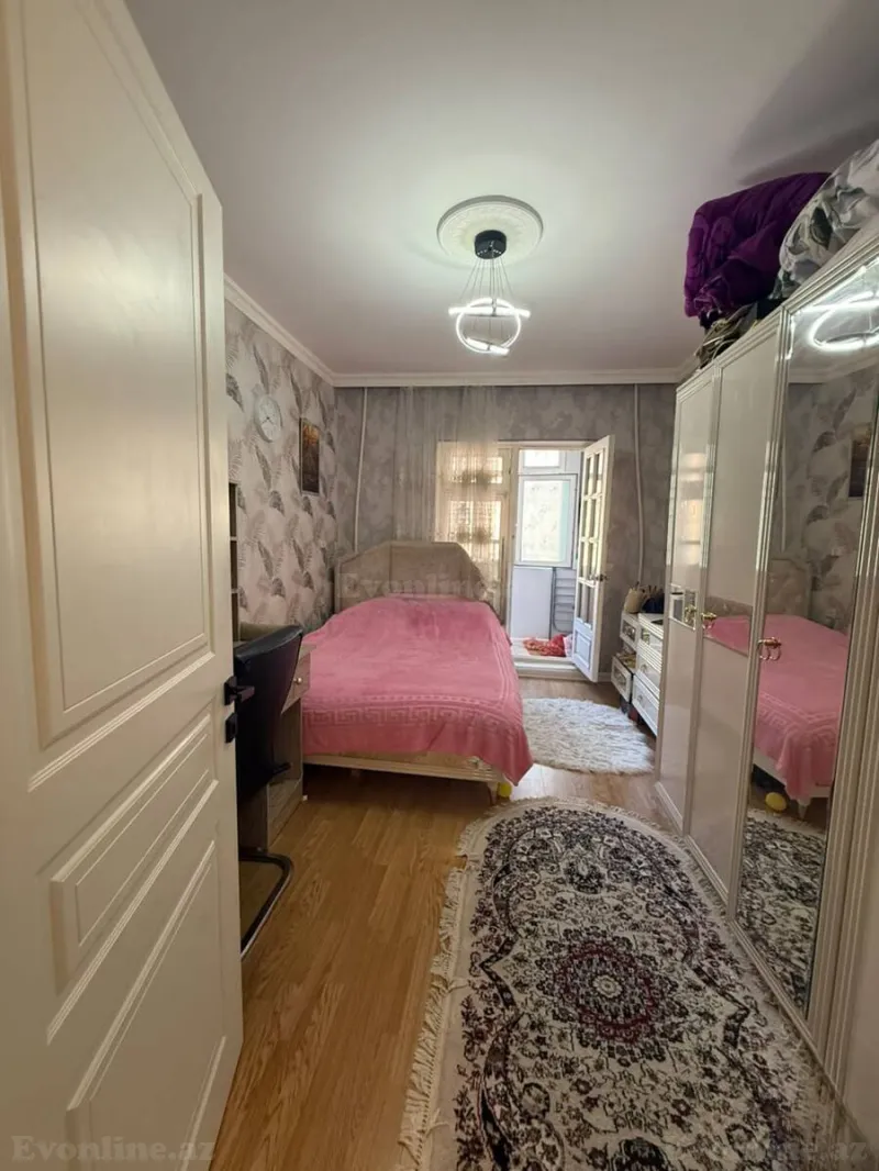 Satılır 2 otaqlı Mənzil Köhnə tikili 65 m² Bakı, Suraxanı r., Yeni Günəşli — Mənzil, Bakı (4)