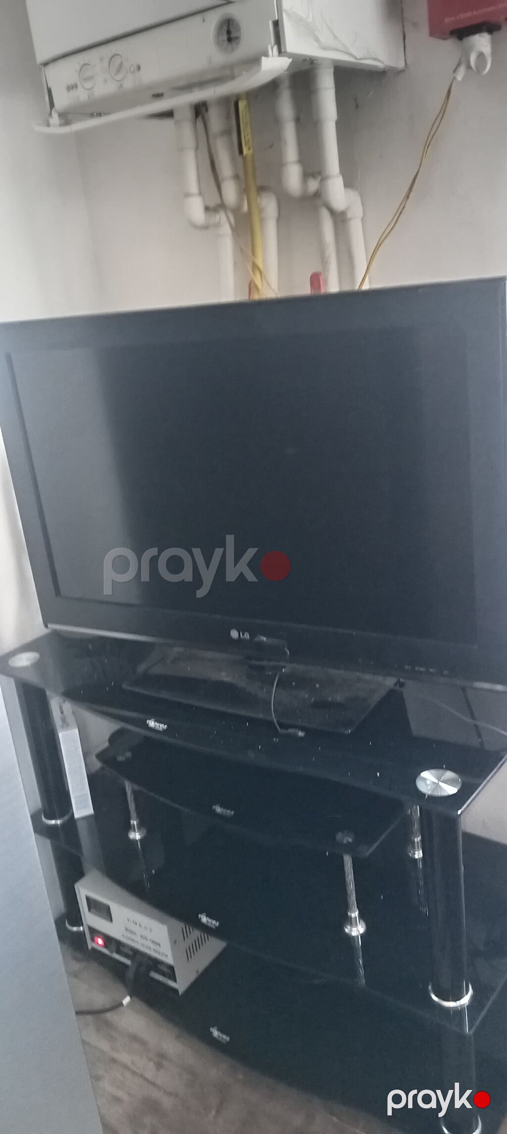 LG televizor + 3 rəfli TV stendi dəsti Məhsul tərkibi: - LG Lcd/led — Televizor altlıqları və standlar, Saray (3)