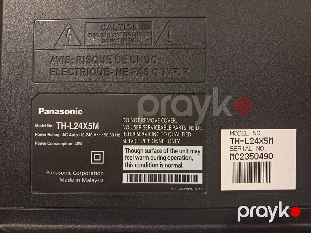 Televizor Panasonic TH-L24X5M — TV və Video, Bakı (5)