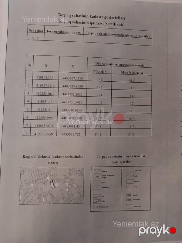 Satılır Torpaq sahəsi, 15 sot, Xəzər rayonu — Torpaq, Bakı (8)