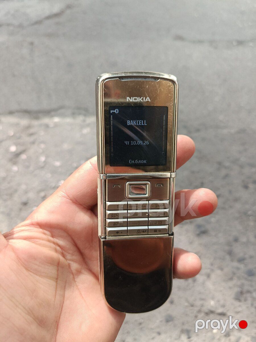 Nokia 8800 Silver — Smartfonlar, Şəki (4)