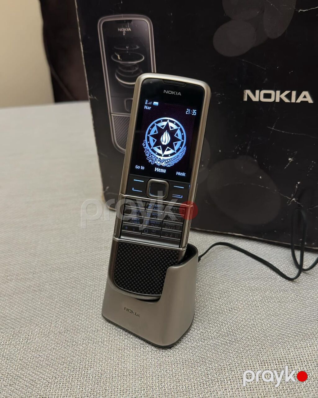 Nokia 8 Sirocco, 4 GB, rəng - Boz, Düyməli — Nokia, Quba (2)