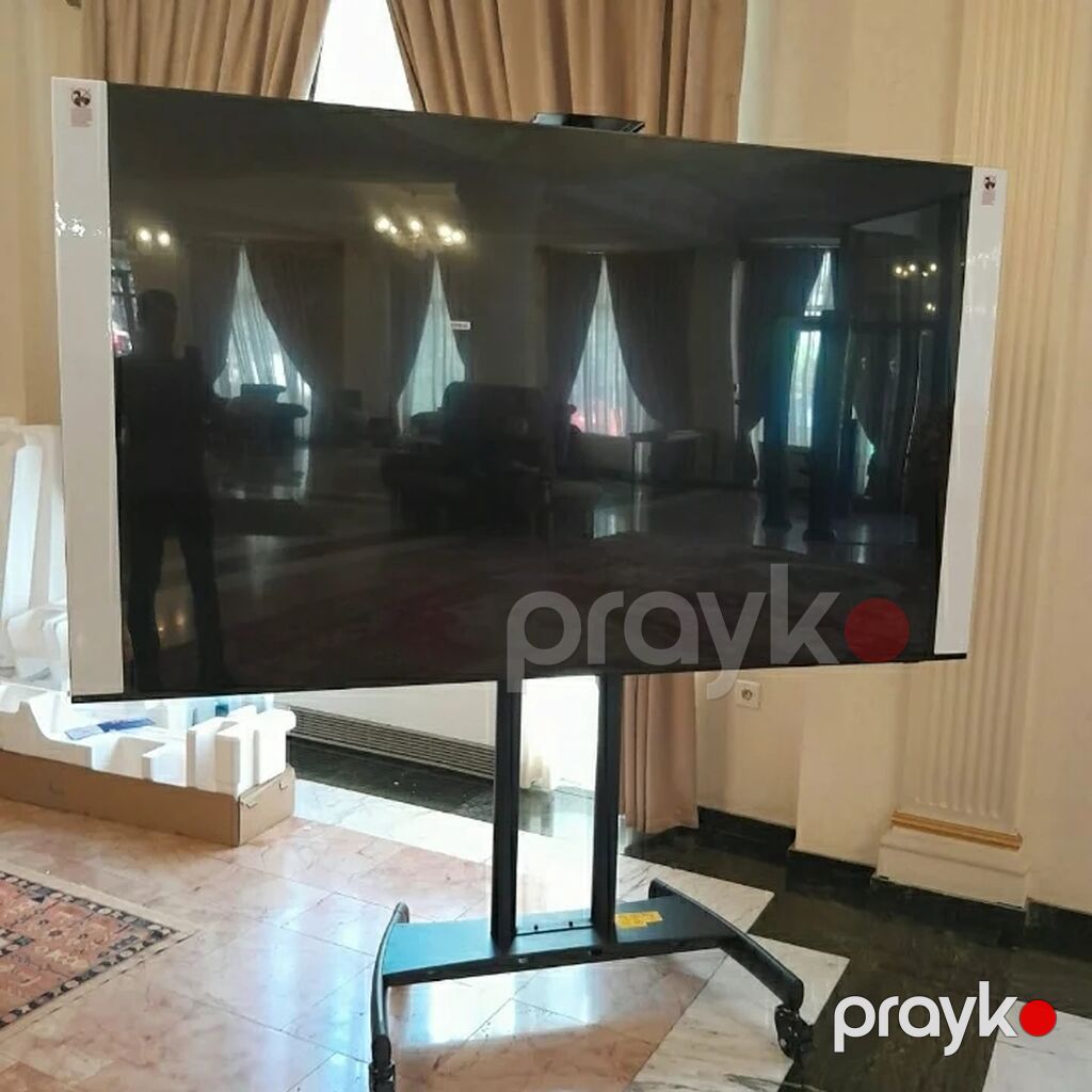 55 leddən 100 ledə kimi Televizorlar üçün sürülə bilən təkərli monil — Dayaq və bağlantı kənə, Bakı (7)