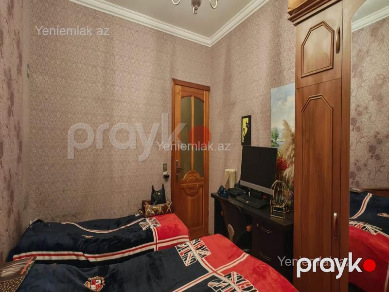 Satılır 3 otaqlı Bina evi menzil (Köhnə tikili), 80 m², Xətai rayonu — Mənzil, Bakı (9)