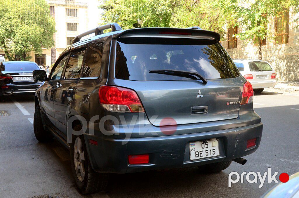 Mitsubishi Outlander, 2.4 L, 2003 il, 344 400 km — Avtomobillər, Şəki (3)