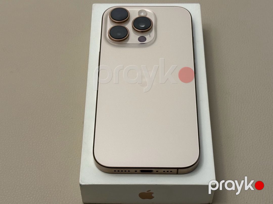 Apple iPhone 16 Pro Desert Titanium 128GB/8GB — Smartfonlar, Bakı (4)