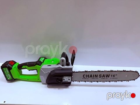 Akkumulyatorlu zəncirli mişar – 16" (405 mm) şina - Şina və zəncir — Digah