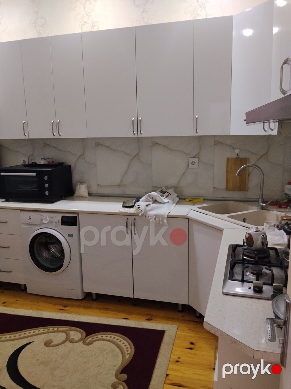 72 kv. m, 3 otaqlı, Kombi, Qaz, İşıq — Ev, villa, Digah (2)
