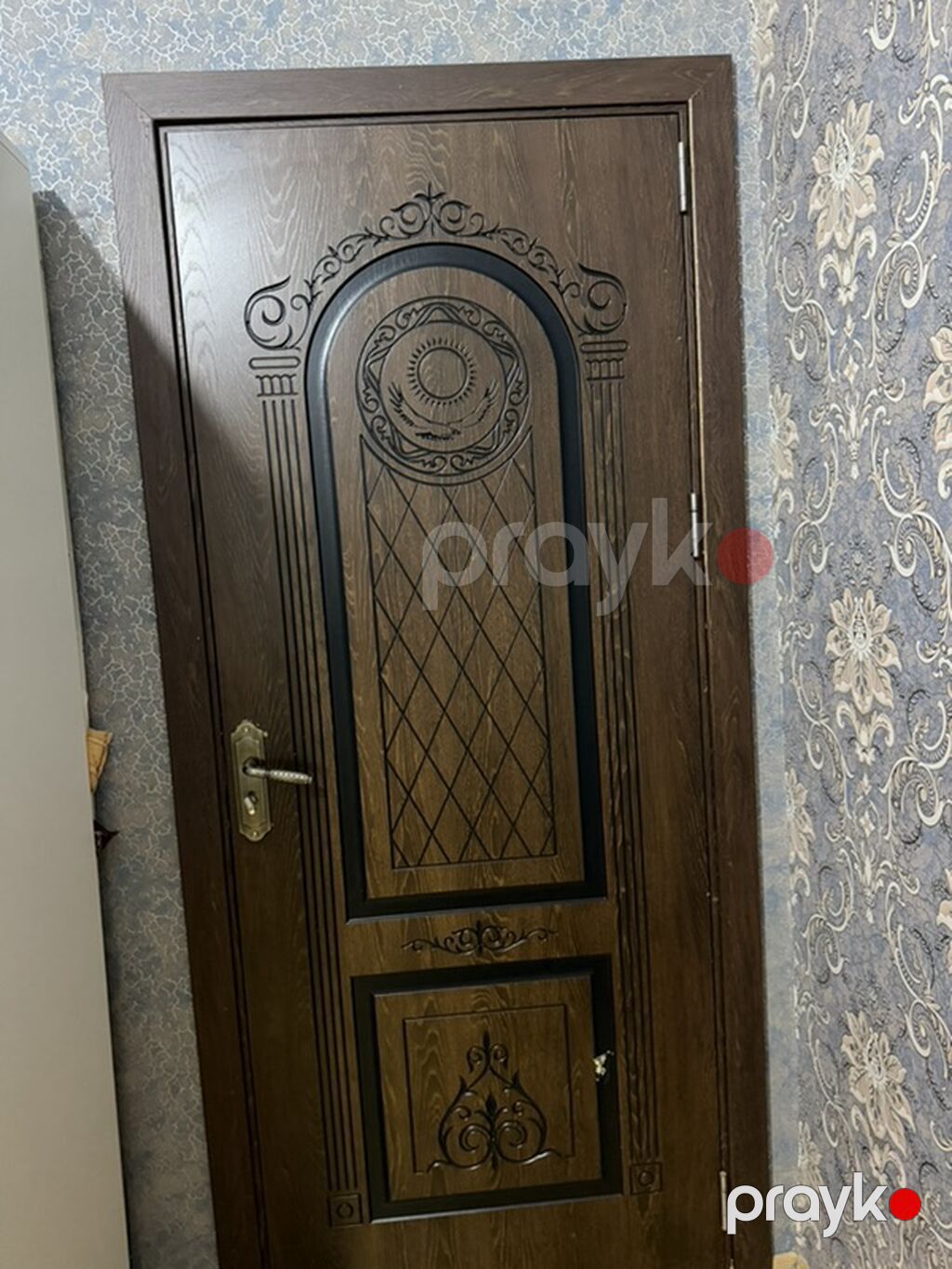 İşlənmiş Otaq qapısı Çərçivə ilə, Zəmanətsiz, Ünvandan götürmə — Pəncərələr, qapılar, balkonlar, Masazır (2)