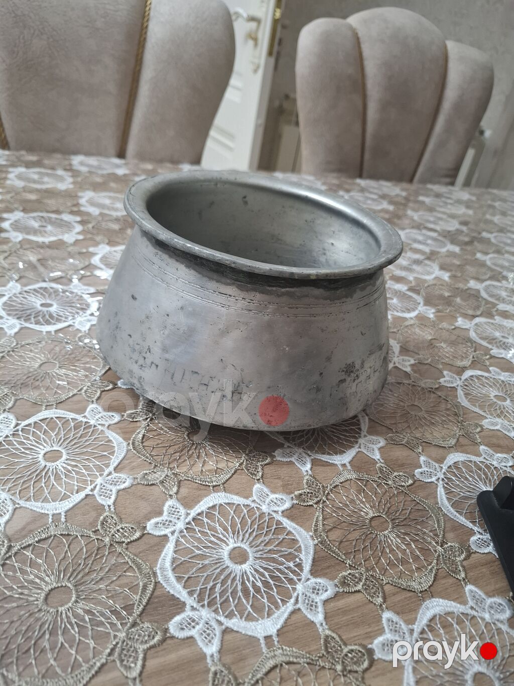 Qazan, rəng - Gümüşü, Alüminium — Bişirmə qabları, Bakı (3)