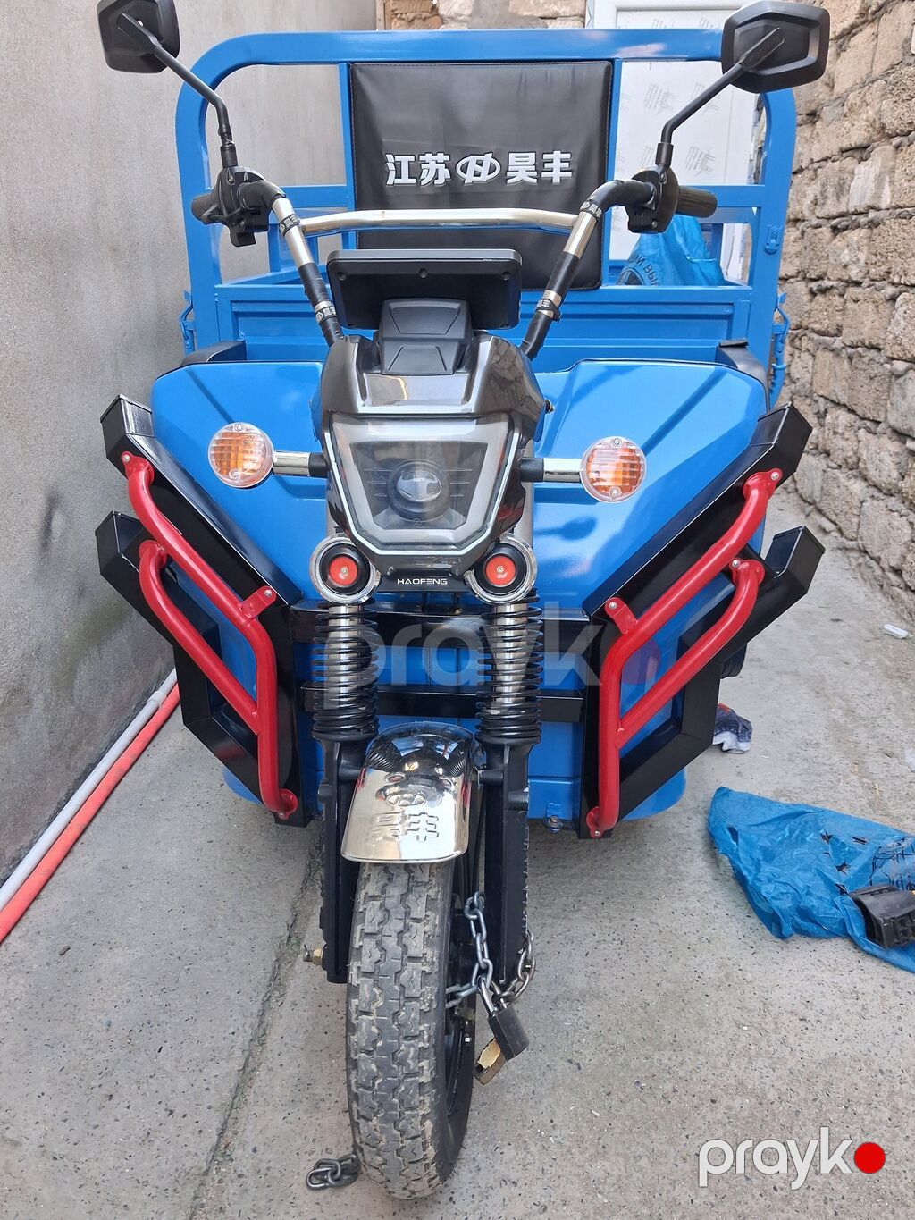 Yükdaşıma üçün elektrik üçtəkərli skuter/trisikl - Güclü elektrikli — Mopedlər və skuterlər, Bakı (6)