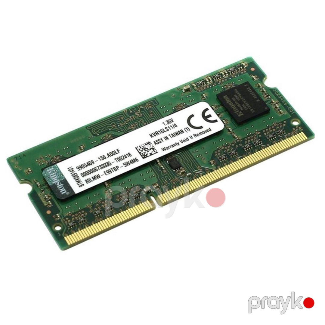 Ram Kingston DDR3L 8GB 1600Mhz So-Dimm — Kompüterlər və noutbuklar, Bakı (3)