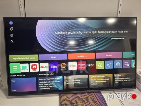 Televizor LG 4K 109 ekran — Bakı