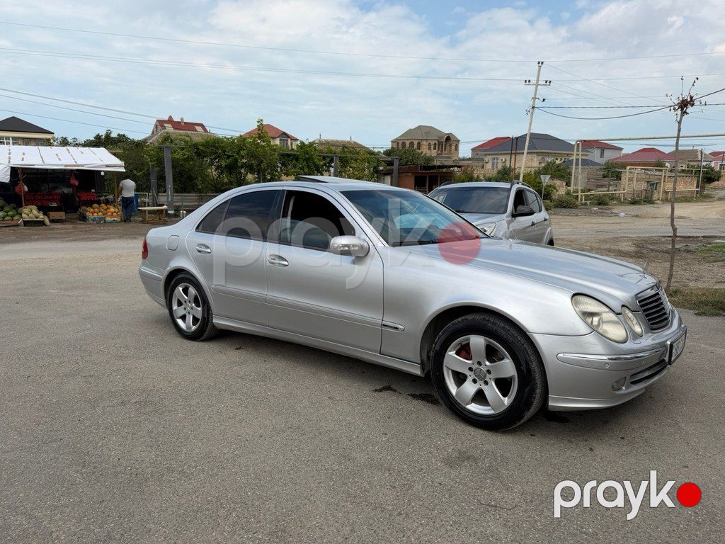 Mercedes E 270, 2.7 L, 2004 il, 440 000 km — Avtomobillər, Bakı (2)