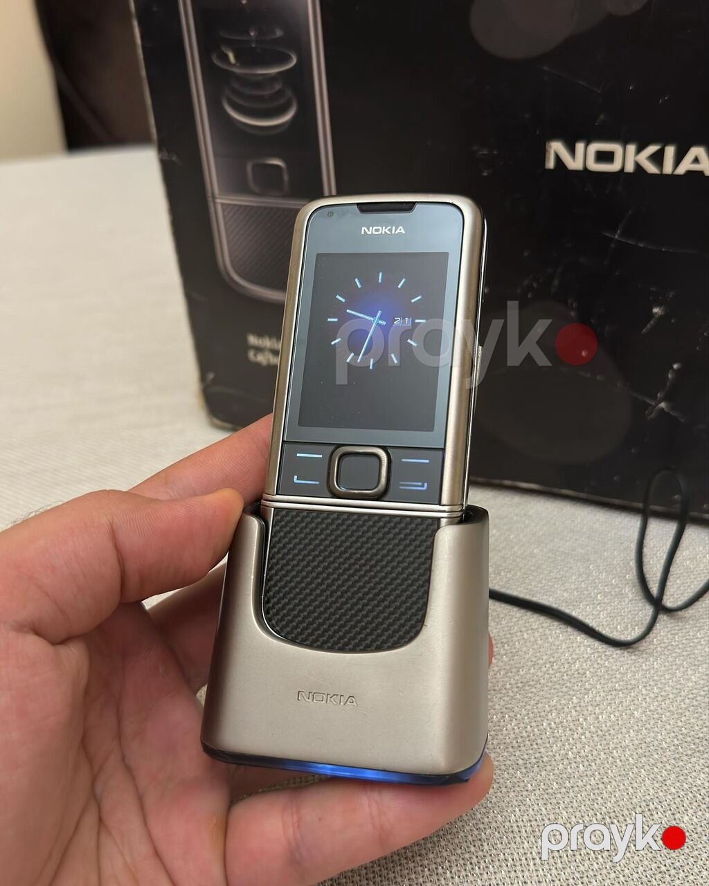 Nokia 8 Sirocco, 4 GB, rəng - Boz, Düyməli — Nokia, Quba (10)