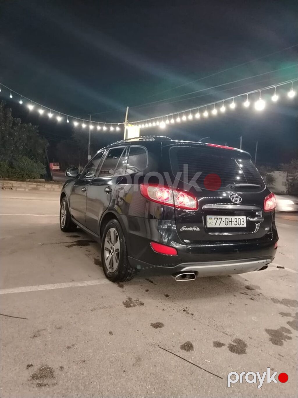 Hyundai Santa Fe MLX – qara rəngli, 5 qapılı krossover/SUV. Əsas — Avtomobillər, Bakı (4)