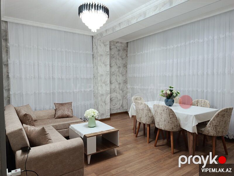 Nərimanov rayonunda 2 otaqlı Yeni tikili Kirayə verilir, 75 m² — Mənzil, Bakı (4)