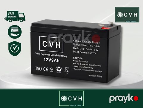 12V 9Ah / 12V 12Ah CVH UPS aküsü quru batareya — Bakı