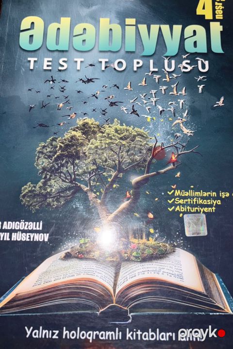 Məhsul: “Ədəbiyyat – Test Toplusu” (4-cü nəşr) Təsvir: - Ədəbiyyat — Bakı