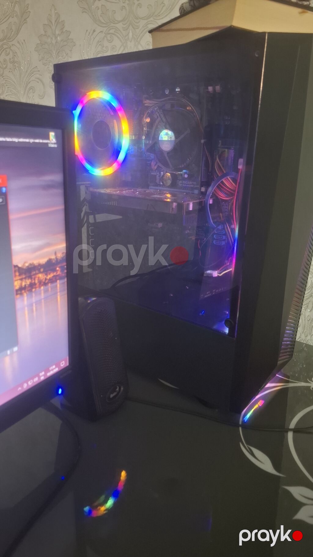 Masaüstü kompüter + HP monitor Texniki göstəricilər: - Prosessor — Masaüstü kompüterlər, Digah (4)