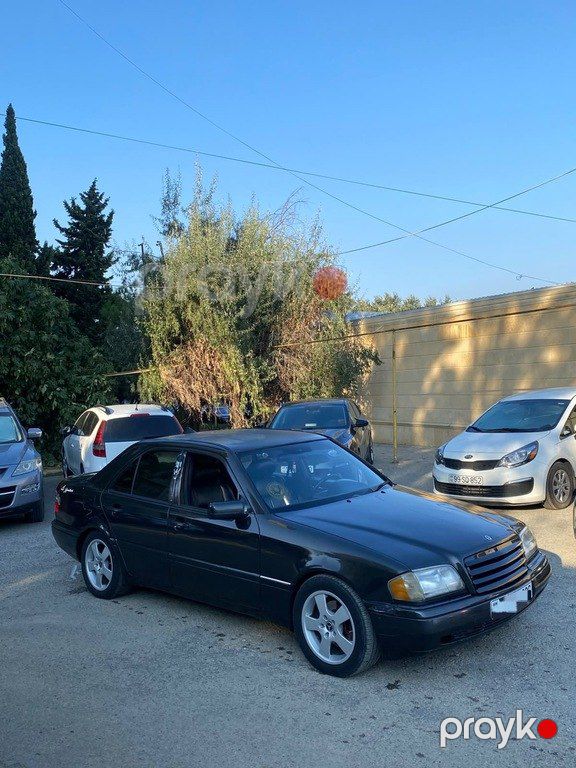 Mercedes C 180, 1.8 L, 1996 il, 181 252 km — Avtomobillər, Bakı (2)