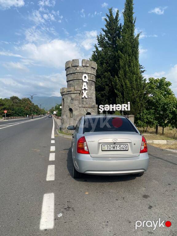Hyundai Accent, 1.4 L, 2006 il, 300 000 km — Avtomobillər, Bakı (2)