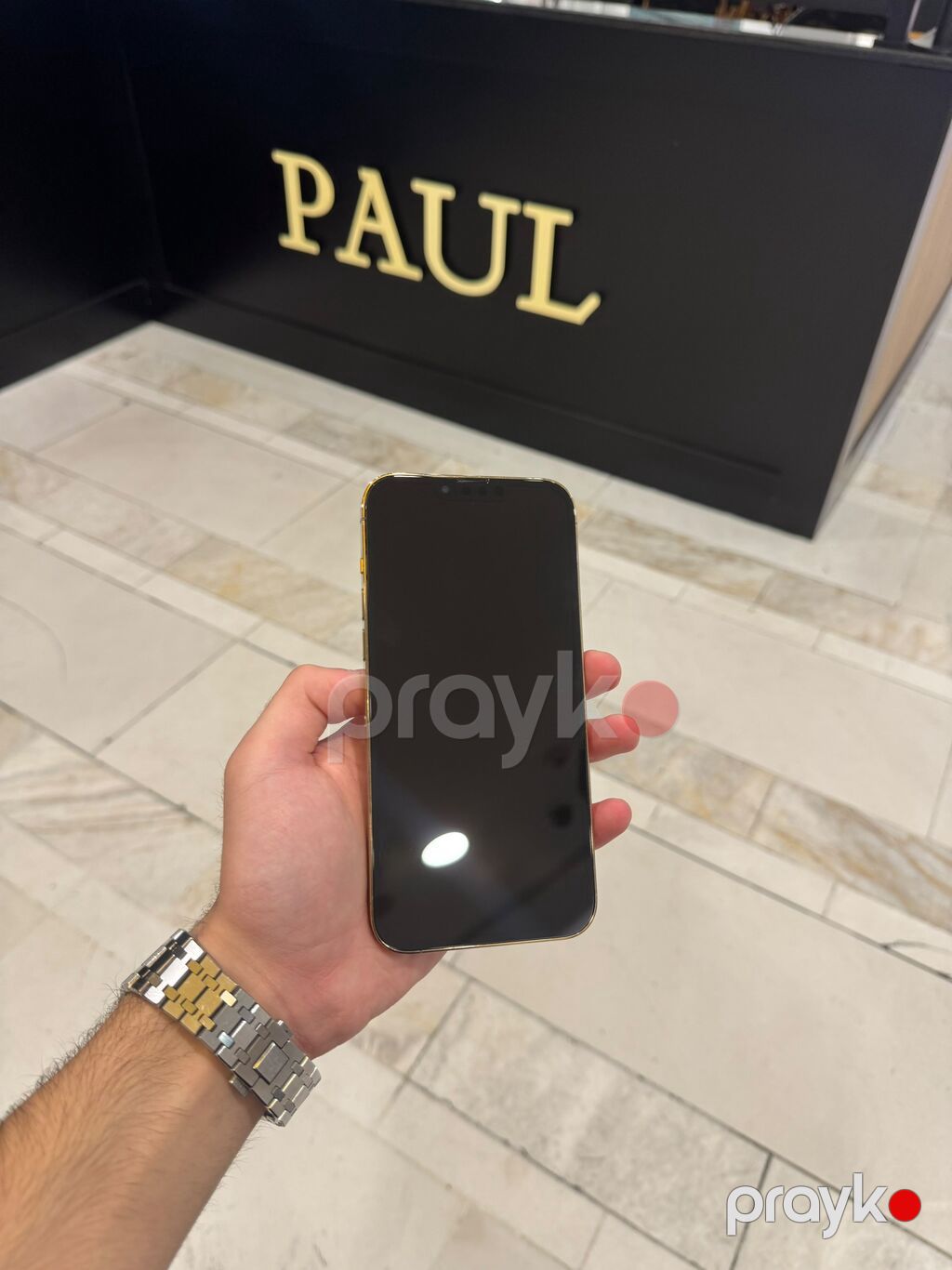 IPhone 13 Pro Max, 256 GB, Matte Gold, Zəmanət, Simsiz şarj, Face ID — Apple iPhone, Digah (2)